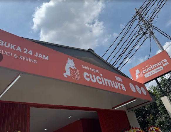 Cucimura Laundry Depan